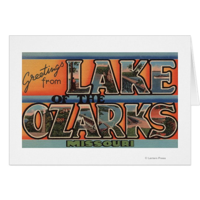 Missouri - Ozarksee 3 (Vorderseite (Horizontal))