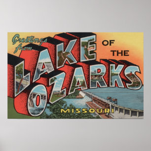 Missouri - Ozarksee Poster