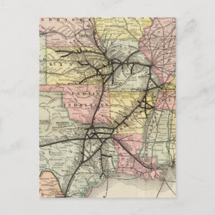 Missouri Pacific Railway Postkarte