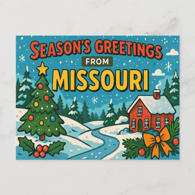 MISSOURI Postkarte (Vorderseite)