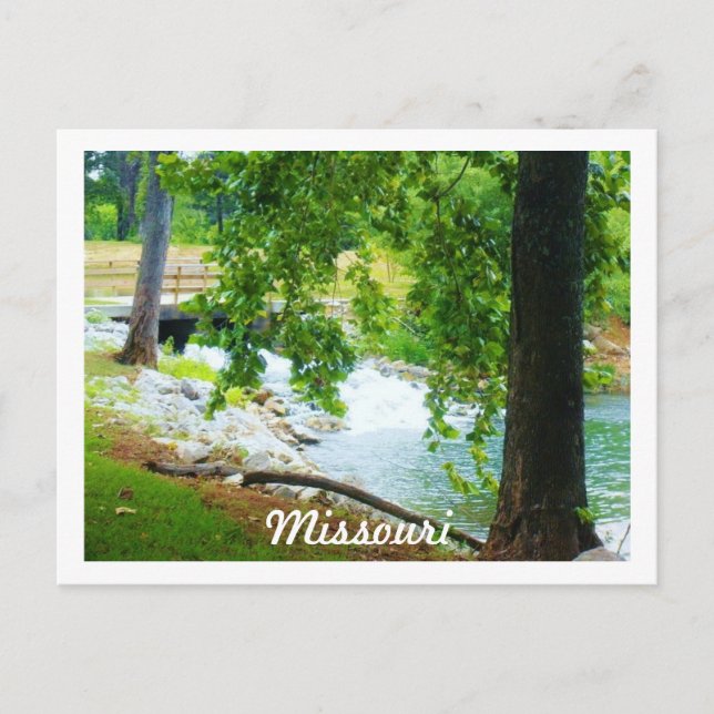 Missouri Postkarte (Vorderseite)