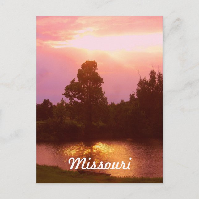 Missouri Postkarte (Vorderseite)
