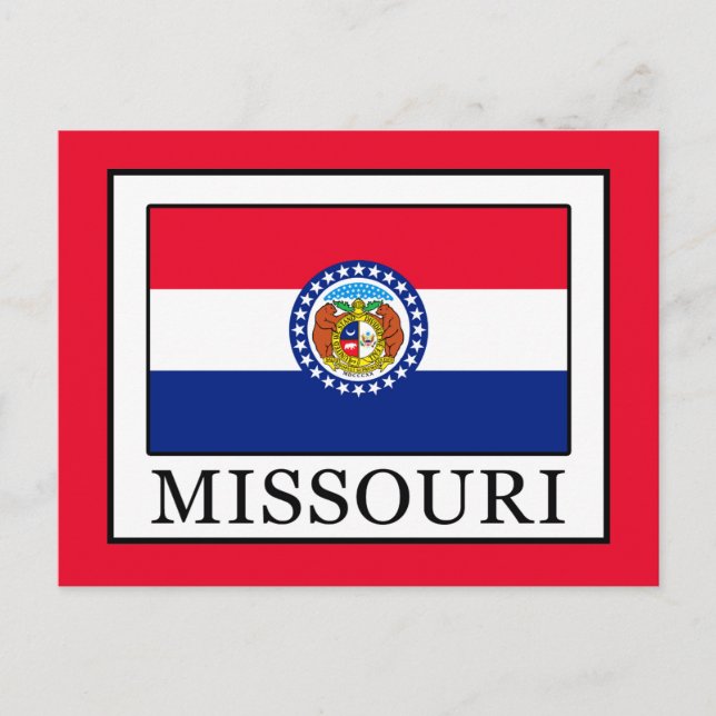 Missouri Postkarte (Vorderseite)