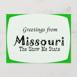 Missouri Postkarte