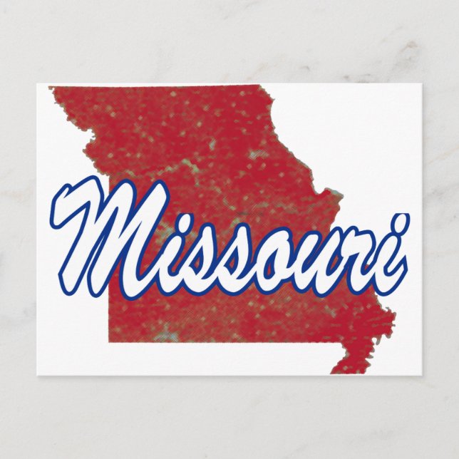 Missouri Postkarte (Vorderseite)