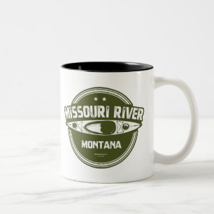 Missouri River, Montana Zweifarbige Tasse