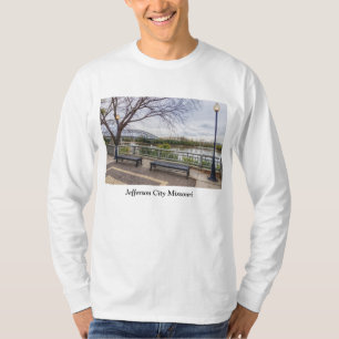 Missouri River View Long Sleeve T - Shirt