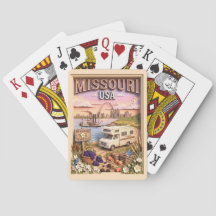 Missouri Road Trip Gateway Arch Texturierte Skylin