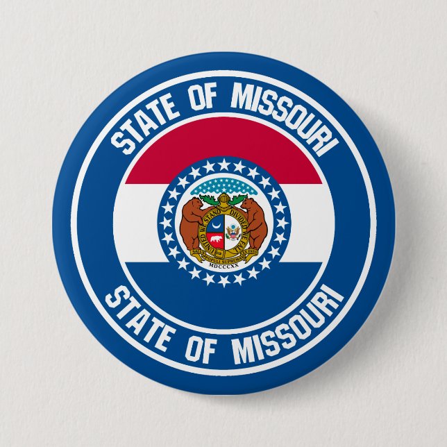Missouri Round Emblem Button (Vorderseite)