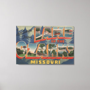 Missouri - See des Ozarks 2 Leinwanddruck