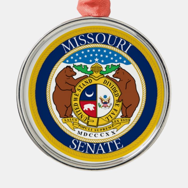 MISSOURI-SENAT ORNAMENT AUS METALL (Vorne)