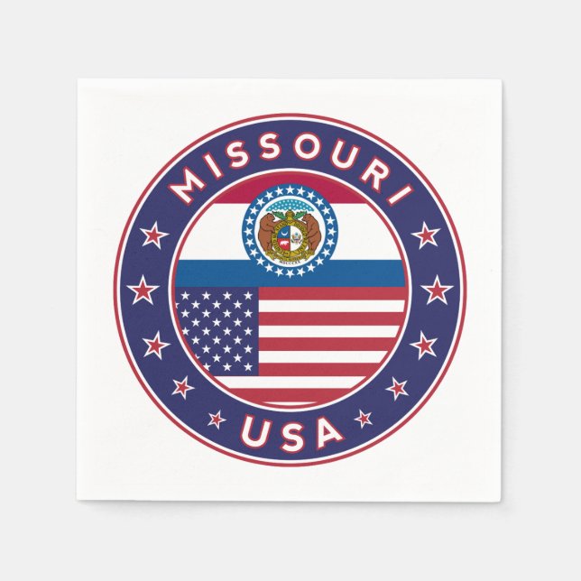 Missouri Serviette (Vorderseite)