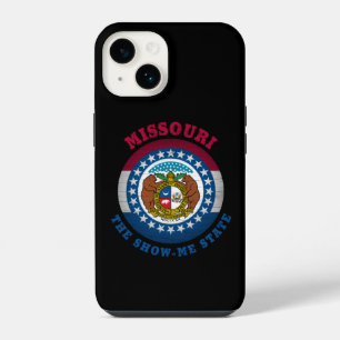 MISSOURI SHOW-ME-STAAT FLAG iPhone 14 HÜLLE