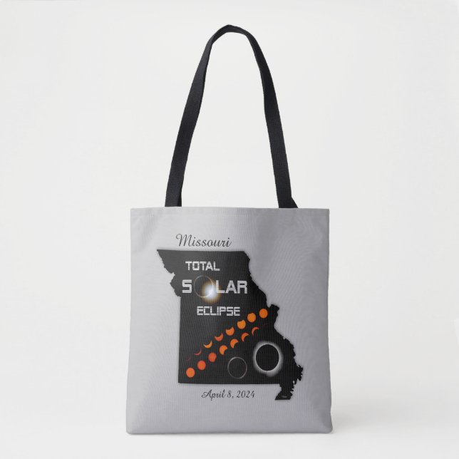 Missouri Solar Eclipse Tote Bag (Vorderseite)