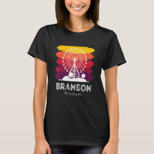 Missouri Souvenir Branson Wandern neben dem Wasser T-Shirt