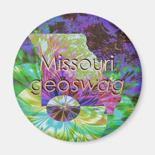 Missouri-Staat Geocaching liefert Magneten Geoswag Magnet