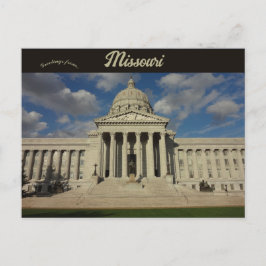 Missouri Staat Hauptstadt Jefferson City Missouri Postkarte