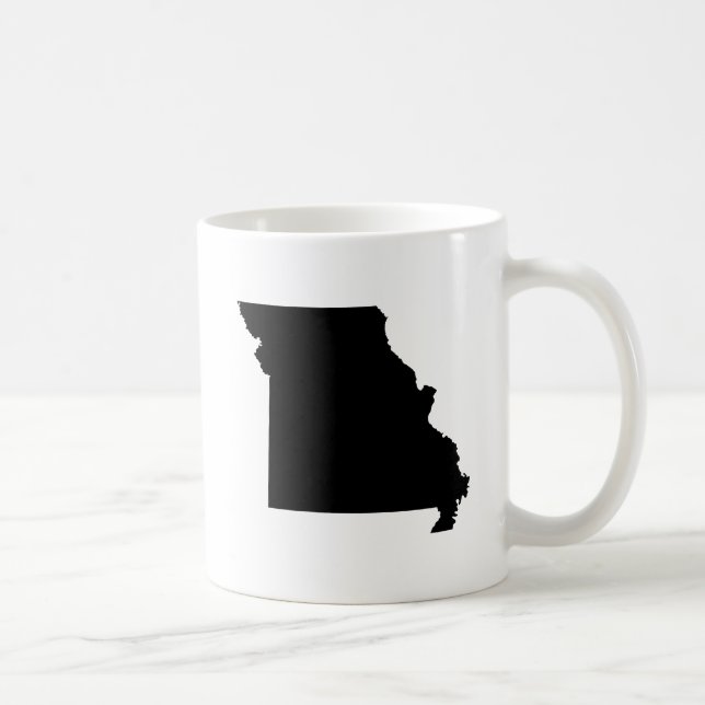 Missouri-Staats-Kontur Tasse (Rechts)