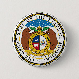 Missouri-Staats-Siegel Button