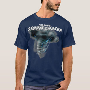 Missouri Storm Chaser Severe Weather Tornado T-Shirt