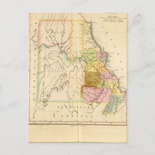 Missouri US Postkarte (Vorderseite)