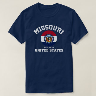 Missouri USA Est. Patriotisches T-Shirt der