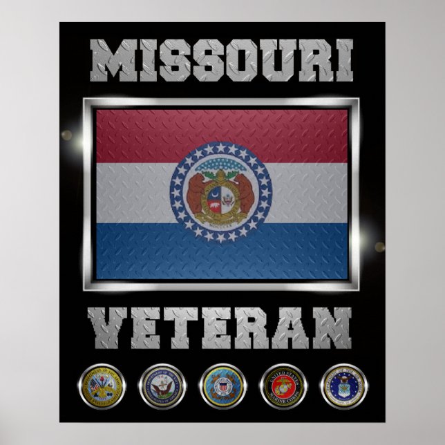 Missouri Veteran Poster (Vorne)