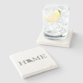 Missouri Zuhause Staat Map Shaped Letter Word Art Steinuntersetzer