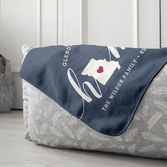 Missouri Zuhause Staat Personalisiert Sherpadecke (Von Creator hochgeladen)