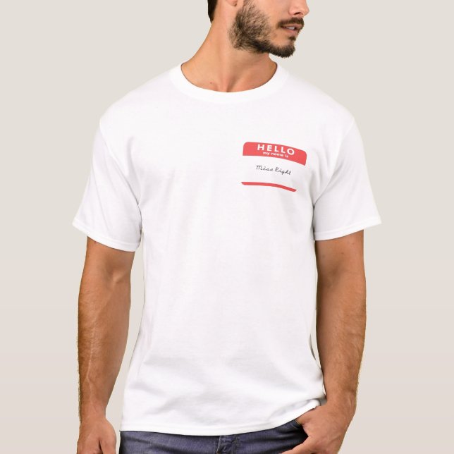 missright T-Shirt (Vorderseite)