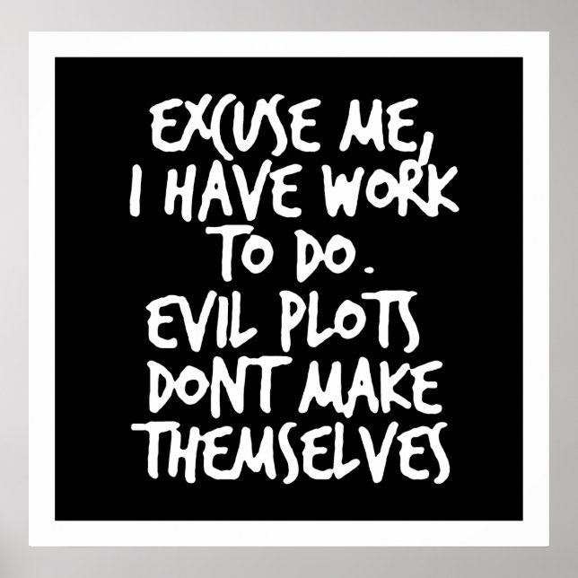 Missstände Poster (Vorne)