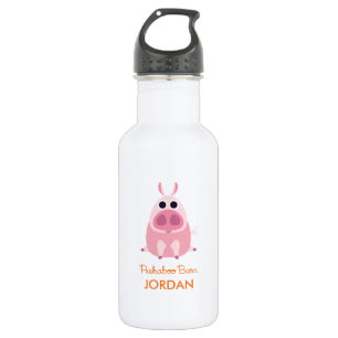 Misstrauisch das Schwein Trinkflasche
