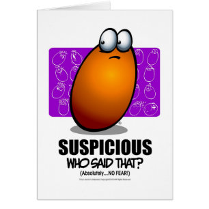 MISSTRAUISCH - Orange