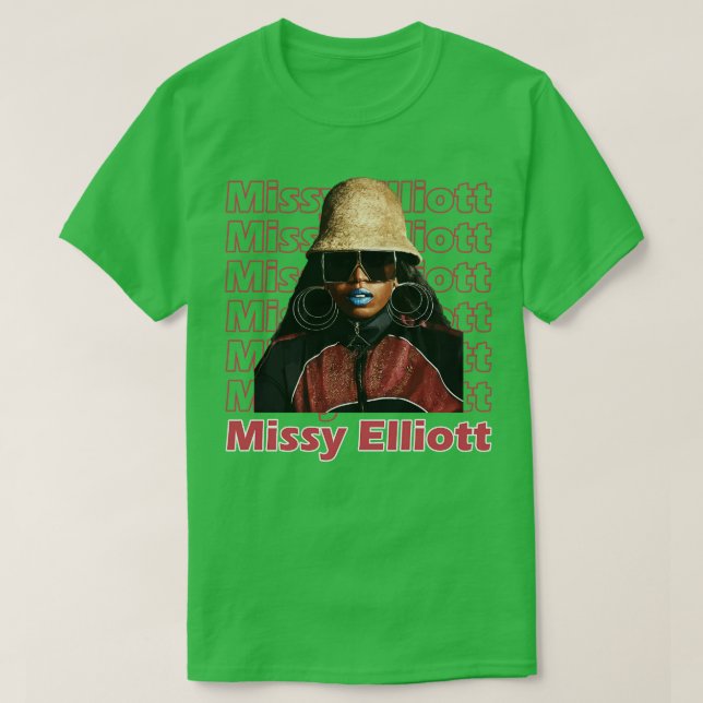 Missy Elliot Red T-Shirt (Design vorne)