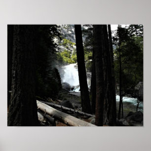 Mist Falls, King's Canyon National Park, CA Poster