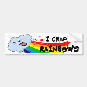 Mist-Regenbogen Autoaufkleber