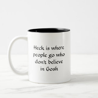 Mist u. Mann Zweifarbige Tasse