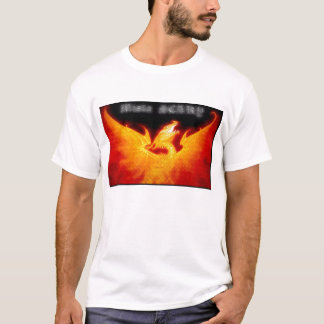 Mista BEÄNGSTIGENDER Feuer-Drache-Phoenix-T - T-Shirt