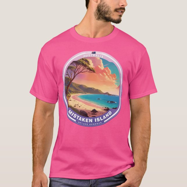 Mistaken Island Naturereservat Australien T-Shirt (Vorderseite)