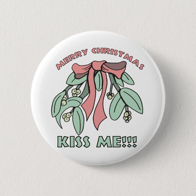 Mistelzweig Button (Vorderseite)