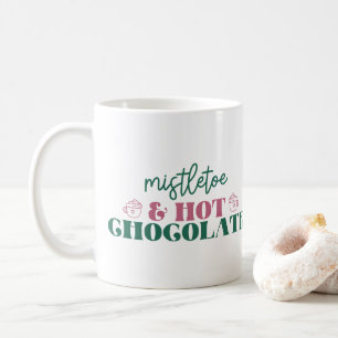 Mistelzweig & Heiße Schokolade - Weihnachten Kaffeetasse