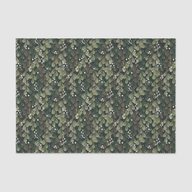 Mistelzweig Seidenpapier (Vorderseite)