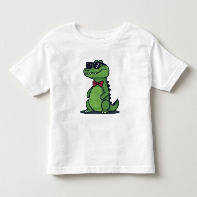 Mister Crocos Kleinkind T-shirt (Vorderseite)