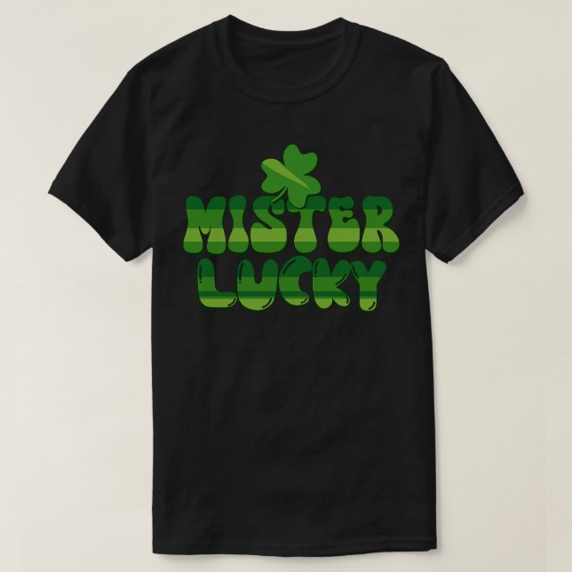 Mister glücklich T-Shirt (Design vorne)