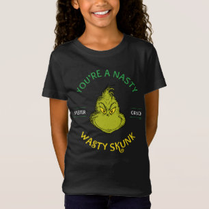 Mister Grinch Du bist ein Ekliger Wasty Skunk T-Shirt