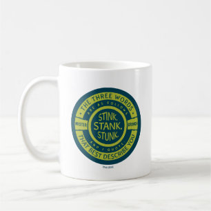 Mister Grinch   Stink Stank Stank Quote Kaffeetasse