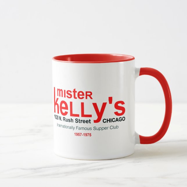 Mister Kelly's Supper Club, Rush St, Chicago, IL Tasse (Rechts)