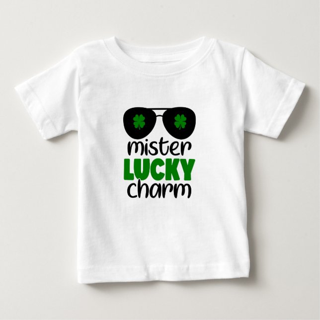Mister Lucky Charm Baby Baby T-shirt (Vorderseite)
