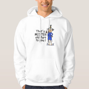 Mister Old Furz Birthday Spaß Hoodie