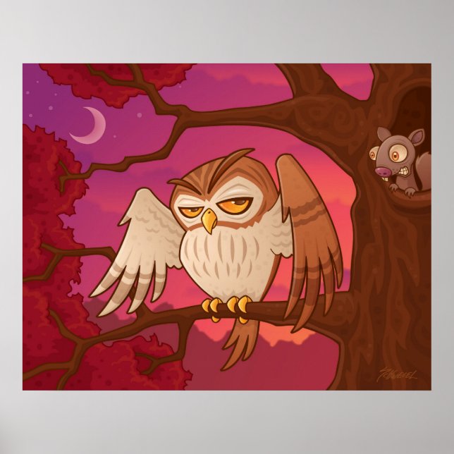 Mister Owley Poster (Vorne)
